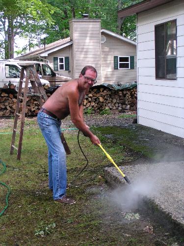 Cleaning the porch-marty.JPG